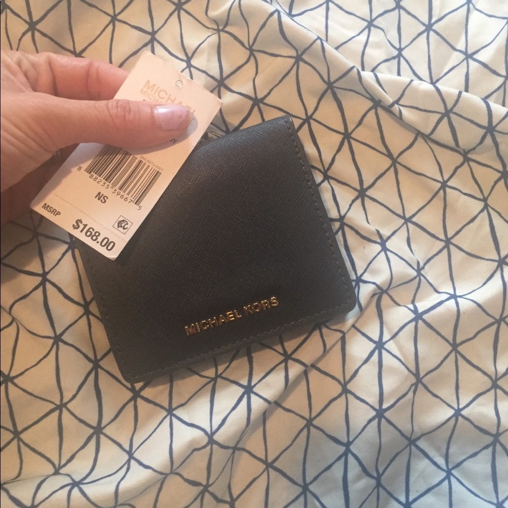 Michael Kors wallet navy blue